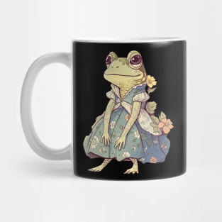 Girl Frog Wear Dress Mug